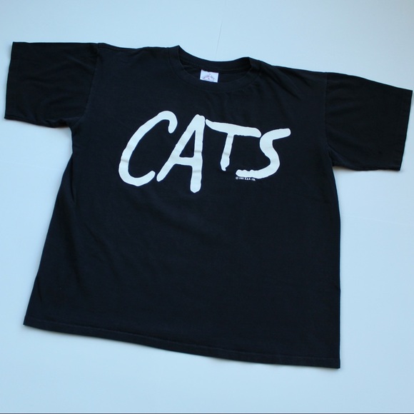 vintage cats musical t shirt